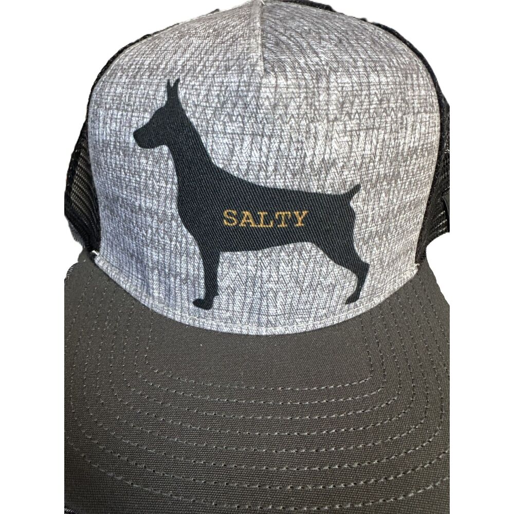 PRANA Journeyman trucker hat "SALTY DOG" charcoal - snapback -NWT